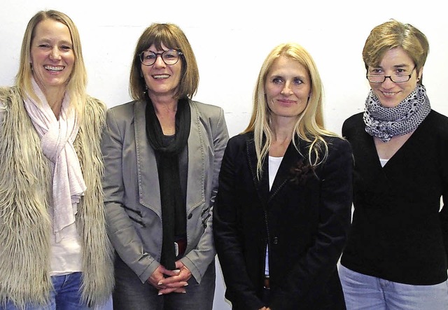 Neues Fhrungsteam (von links): Iris D...ttus, Claudia Kohler, und  Jutta Haas   | Foto: Schule