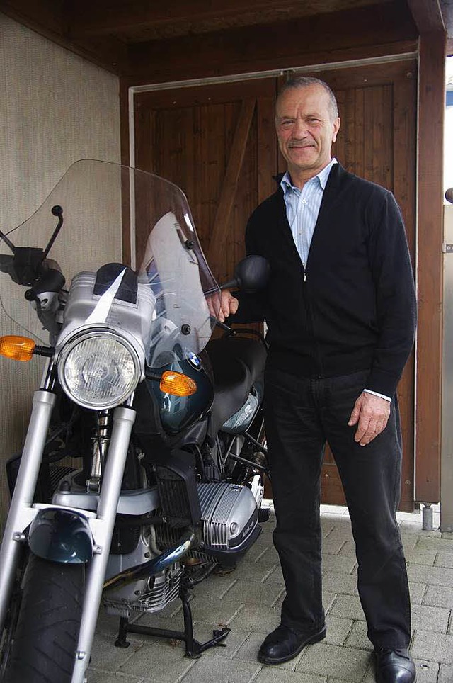 Zeit fr die Leidenschaft Motorrad: Antonio Liberatore geht in Ruhestand.  | Foto: Martin Pfefferle