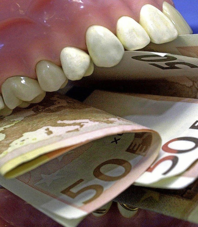 Der Zahnarzt muss zahlen &#8211; mal wieder.   | Foto: Symbolfoto: dpa
