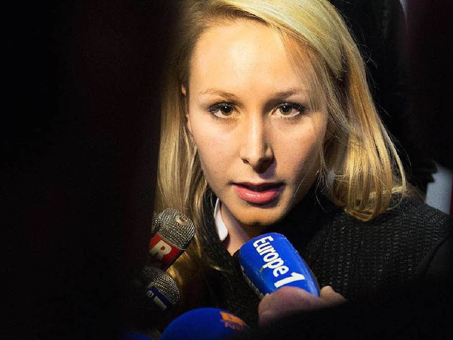 Marion Marechal-Le Pen vom Front National.  | Foto: AFP