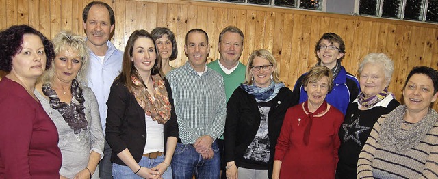 Beim Turnverein Hauingen zeichneten di...silbernen und goldenen Ehrennadel aus.  | Foto: Paul Schleer