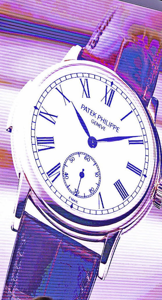 Ein Schweizer Exportschlager: teurre Uhren  | Foto: DPA
