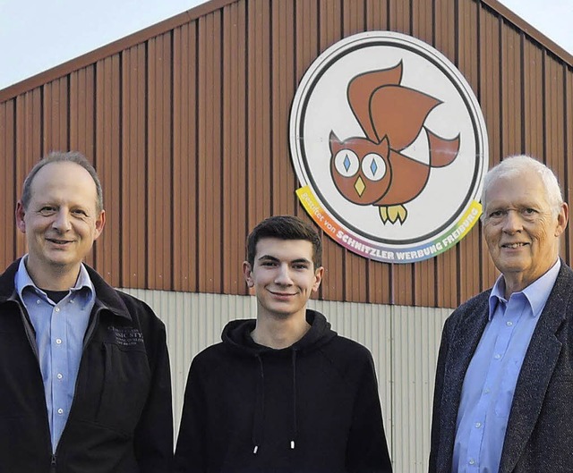 Markus Kaltenbach, Lukas Kaltenbach und Uwe Petermann (v.l.)  | Foto: Privat