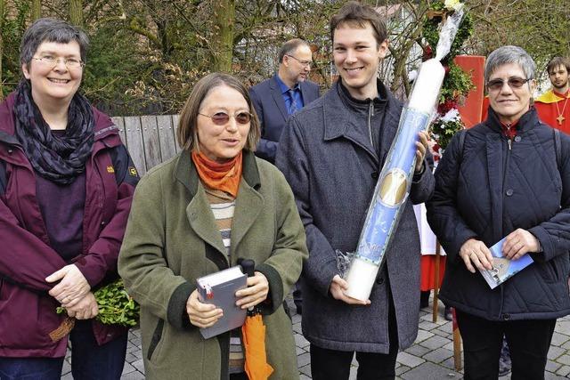 Eine Kerze verbindet