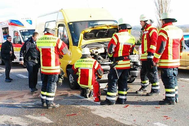 Unfall im Feierabendverkehr