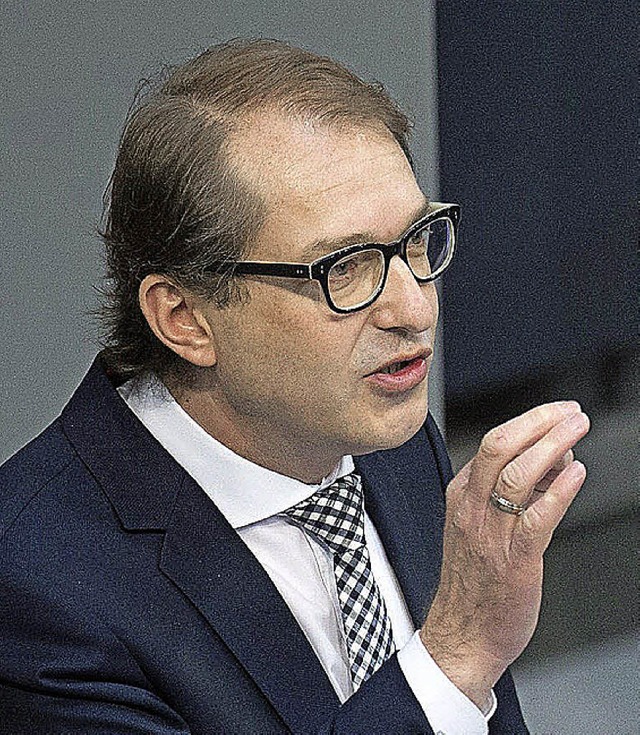 Bundesverkehrsminister Alexander  Dobrindt.    | Foto: dpa