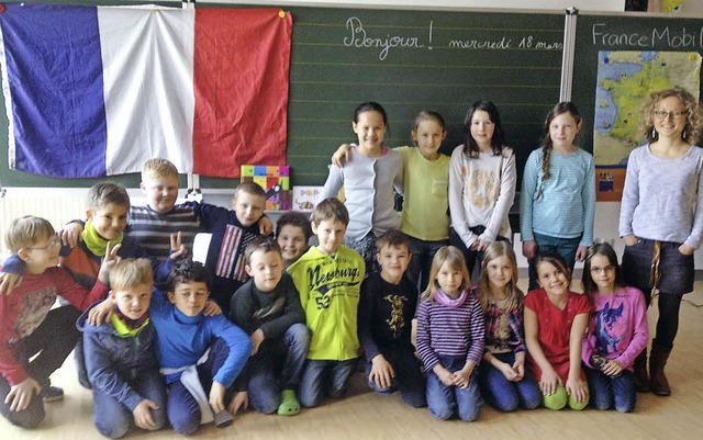 Das Institut Franaise war zu Gast in der Sonnenbergschule.   | Foto: privat