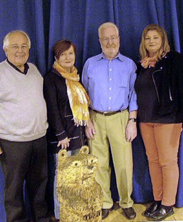 Hubert Krischik, Doris Walther, Jrgen Braekow, Birgit Rudolph (von links)   | Foto: ZVG