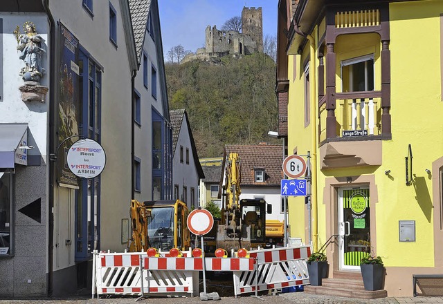 Das Sattlergssli ist, wie einige ande...sind jedoch Umleitungen eingerichtet.   | Foto: Jonas pirthauer