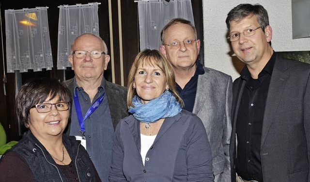 Bei der der Selbsthilfevereinigung Ilc...a Glienke, Reiner Haag und Ingo Engel.  | Foto: Danielle Hirschberger