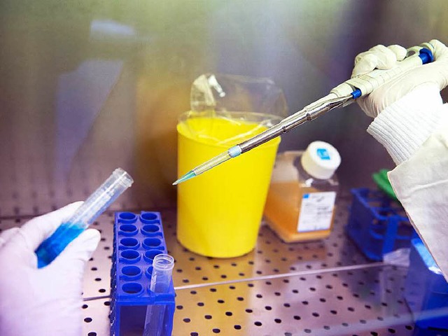 Tests mit einem Ebola-Impfstoff verliefen angeblich positiv.  | Foto: dpa