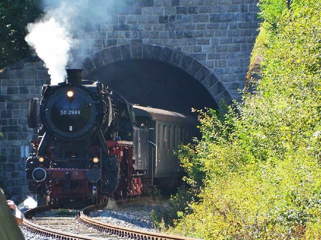 Die Sauschwnzlebahn ist die bekannteste Museumsbahn der Region.  | Foto: Juliane Khnemund