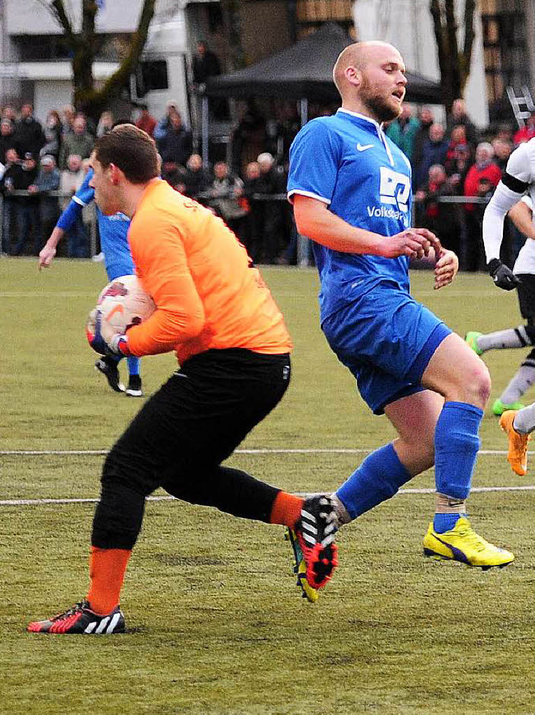 Ein intensives Derby lieferte sich LFV und Spielvereinigung. 600 Fans sahen zu.