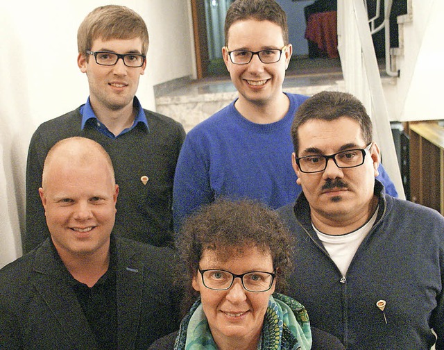 Fr ihre Treue zur Stadtmusik Bad Sck...Biendl und Markus Ritter (von links).   | Foto: Hrvoje Miloslavic