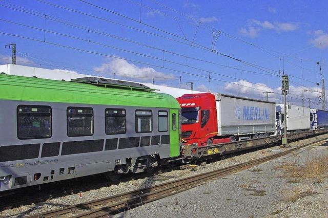 Lkw-Verladung hat Luft nach oben