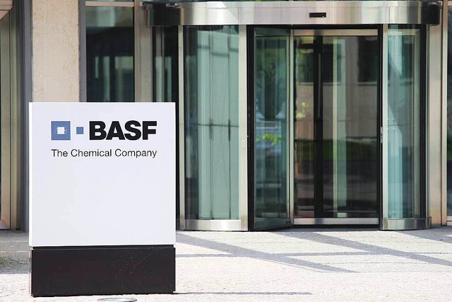 In aller Welt vertreten: BASF in Basel  | Foto: DPA