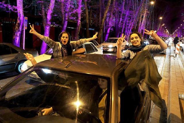 Jubel in Teheran, Skepsis in Riad