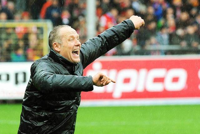 Der SC Freiburg siegt – und doch ist Trainer Streich nur bedingt zufrieden