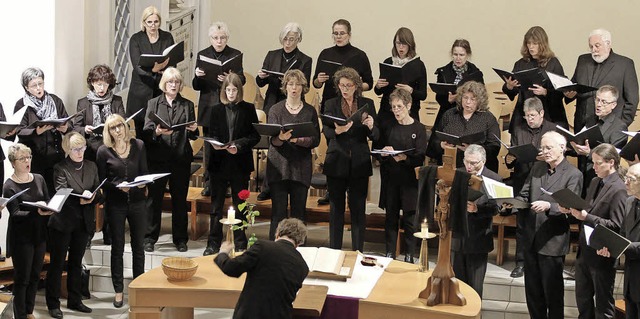 Das Concertino Vocale in der Christuskirche   | Foto: heidi fssel