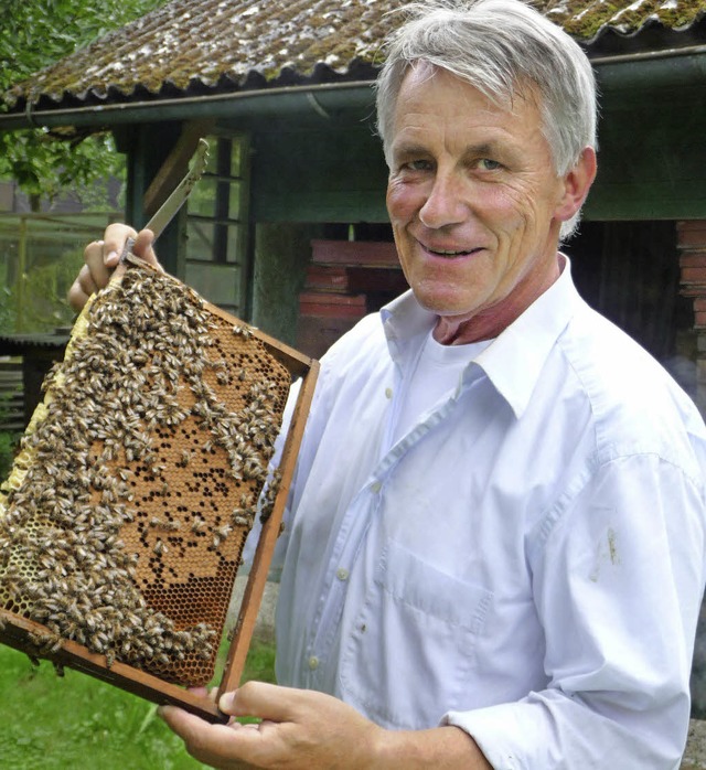 Bienen- und Honig-Fachmann Ekkehard Hlsmann   | Foto: archivfoto: ullmann