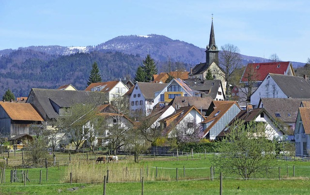 Heuweiler ist mit 1092 Einwohnern die kleinste Gemeinde im Landkreis.   | Foto: Max Schuler