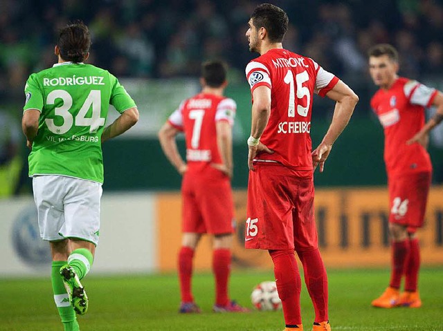 Hat Glck fr Wolfsburg eine Rolle gespielt?  | Foto: dpa