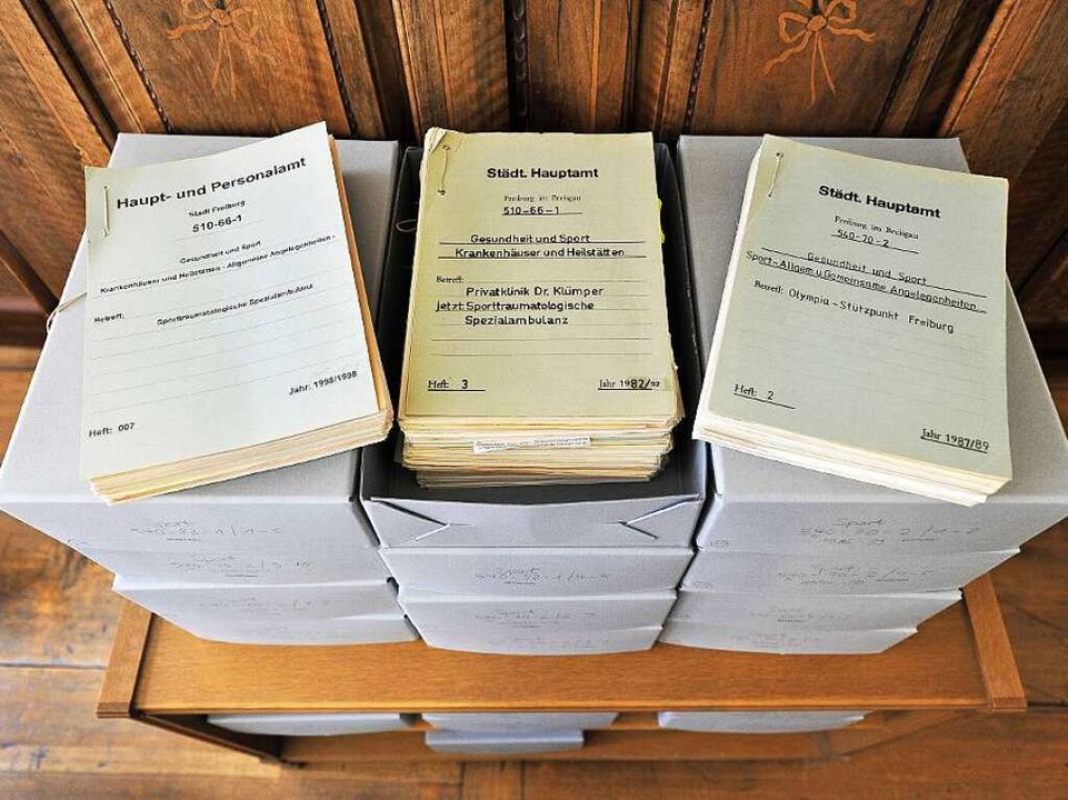 Schriftliche Belege sind fr die Bewei...ssion von Letizia Paoli  unerlsslich.  | Foto: Thomas Kunz