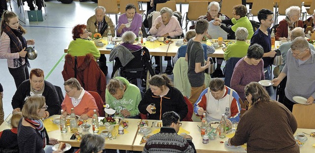 Viel Spa hatten die Besucher der Wyhler Festhalle.   | Foto: Jrgen Schweizer