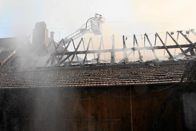 Weingut Bercher-Schmidt: Zwei Verletzte bei Scheunenbrand