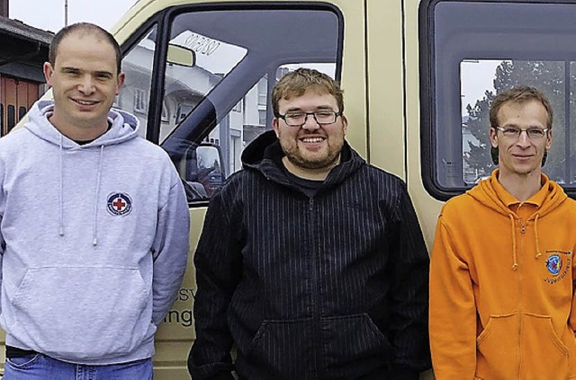 Neues Leitungsteam (von links): Harald Heiler, Dominik Volk und  Tobias Keller.   | Foto: privat