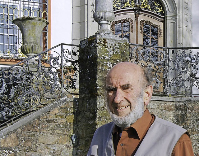 Karl Mannhardt, der langjhrige Brgelner Schlossarchitekt   | Foto: pfefferle