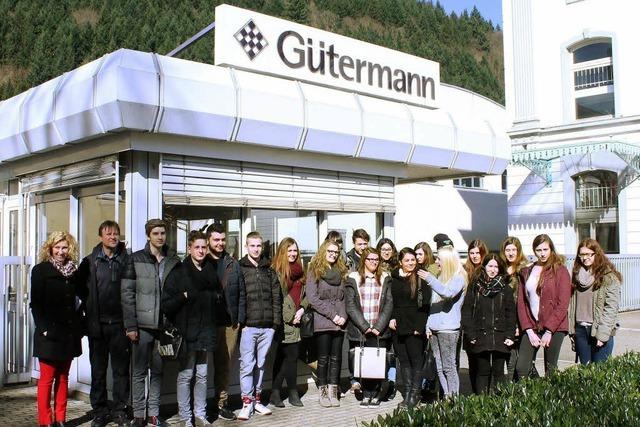 BSZ-bungsfirma besuchte Gtermann