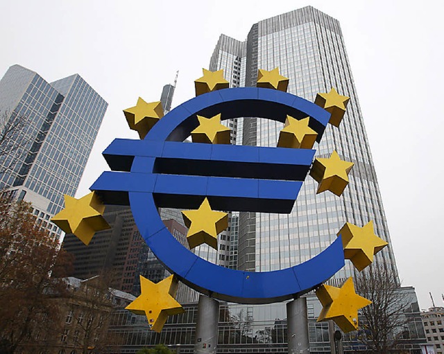 Hier sah der Euro noch gut aus.  | Foto: AFP