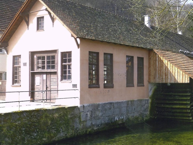 Die Feilenschleiferei Burr an der Bren...nikmuseum und Vorbild frs Wiesental.   | Foto: zvg