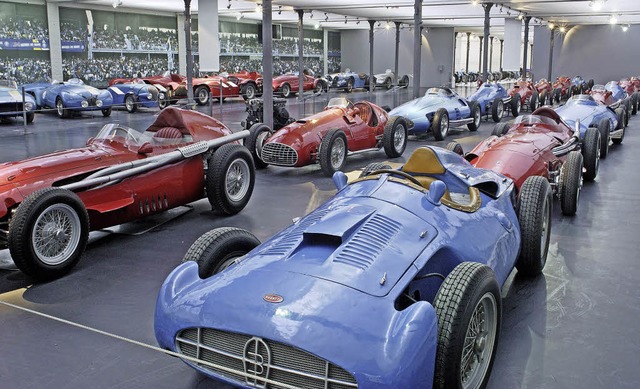 Insgesamt 420 Oldtimer sind im Automobilmuseum von Mulhouse zu sehen.   | Foto: Christophe Recoura