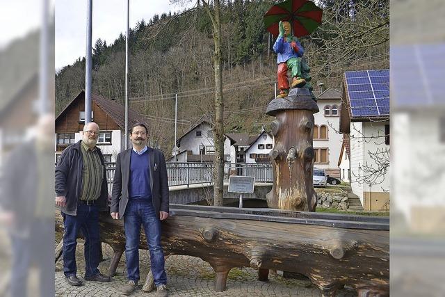 Der Narrenbrunnen wird erneuert