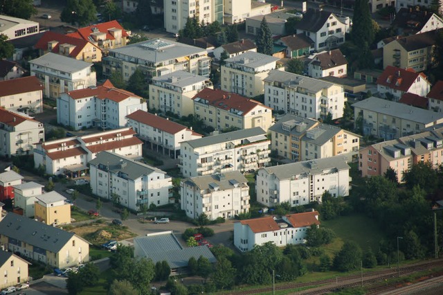 Bezahlbarer Wohnraum ist auch hier Mangelware: Bad Krozingen  | Foto: Markus Donner