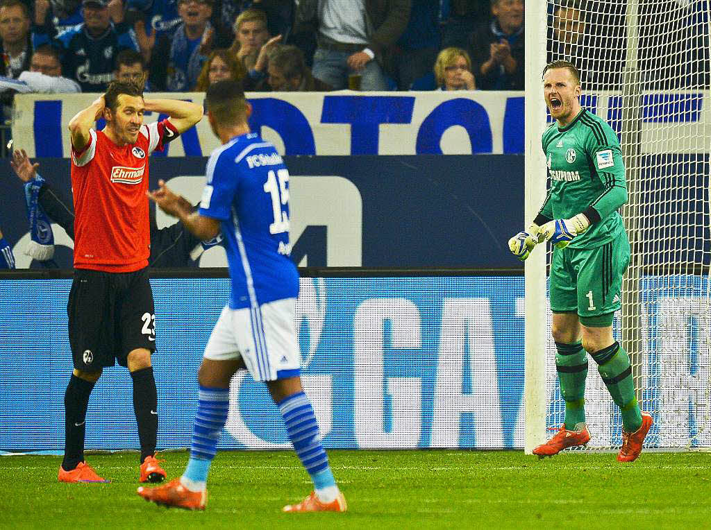 In Schalke holte der SC Freiburg einen Punkt.