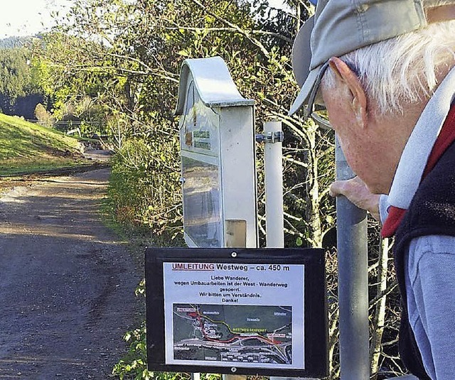 Schon  im Herbst konnte man Hinweise auf den Ausbau der Anlage feststellen.  | Foto: H. Simoneit