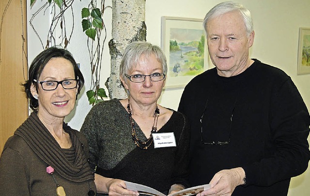 Angelika Plattner, Helga Kramer-Gpfer... Henninger (von links) vom Trauercaf   | Foto: ZVG
