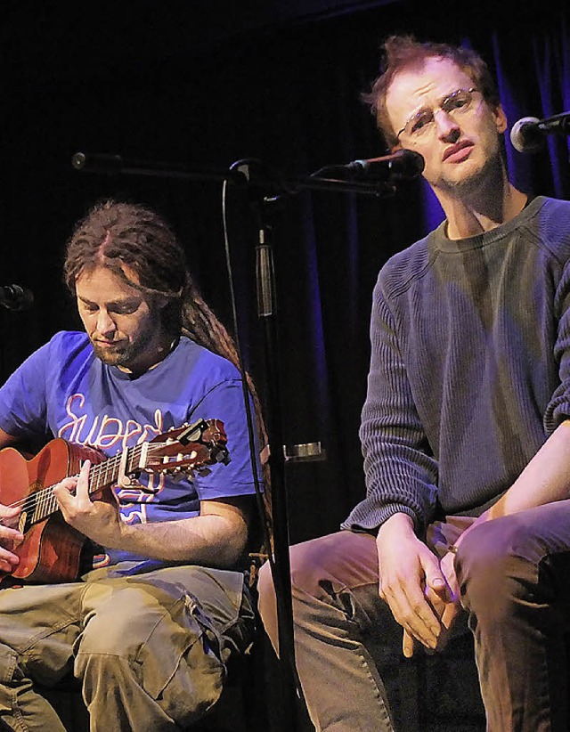 Simon Eickhoff und Jan Traphan (rechts).   | Foto: Martina David-Wenk