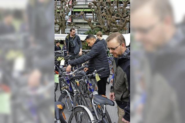 Fahrrder sind der Renner bei den Schnppchenjgern