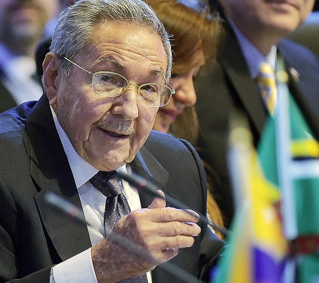 Ral Castro in Panama   | Foto: AFP