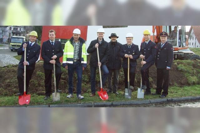 Anbau fr die Feuerwehr: Startschuss ist gefallen