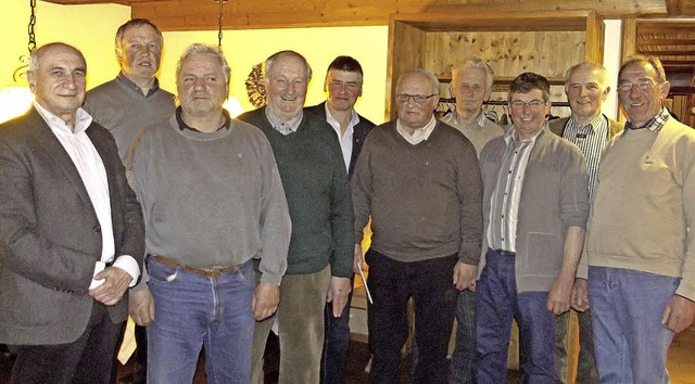 Der BLHV-Ortsverein Oberried ehrte zahlreiche Mitglieder.   | Foto: Privat