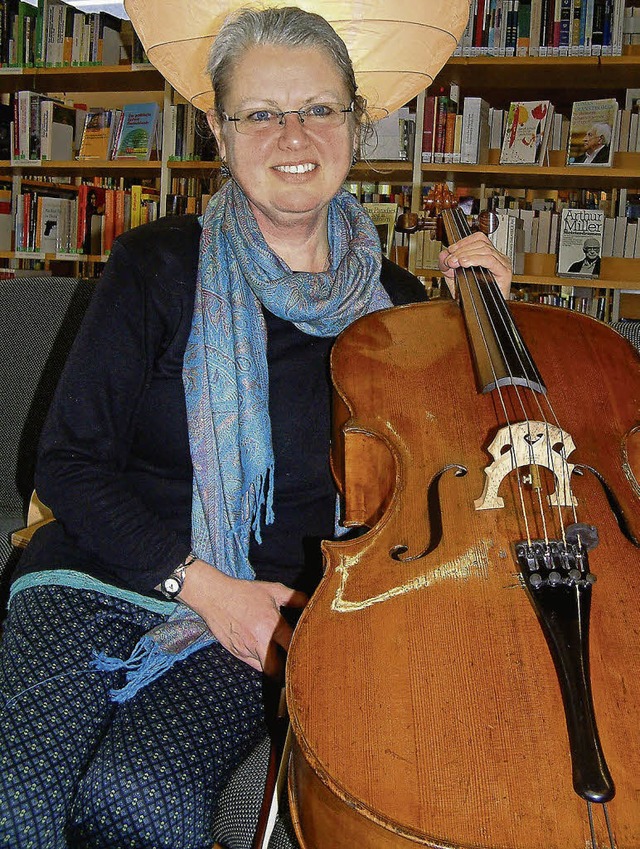 Ceciel Strouken  freut sich auf das gr...it der Geigerin Gabriele Meyer leitet.  | Foto: Roswitha Frey