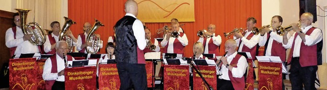 Ein grandioses Konzert zum Zehnjhrige...lberger Musiker in der Hsinger Halle.  | Foto: Winter