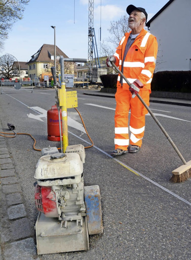 Am Montag hat in der Rmerstrae die M...s Donnerstagnachmittag erledigt sein.   | Foto: Lauber