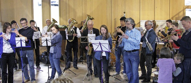 Aus 20 Musikern bestand das Familienor...aft&#8220; ein Konzert in Bernau gab.   | Foto: Ulrike Spiegelhalter