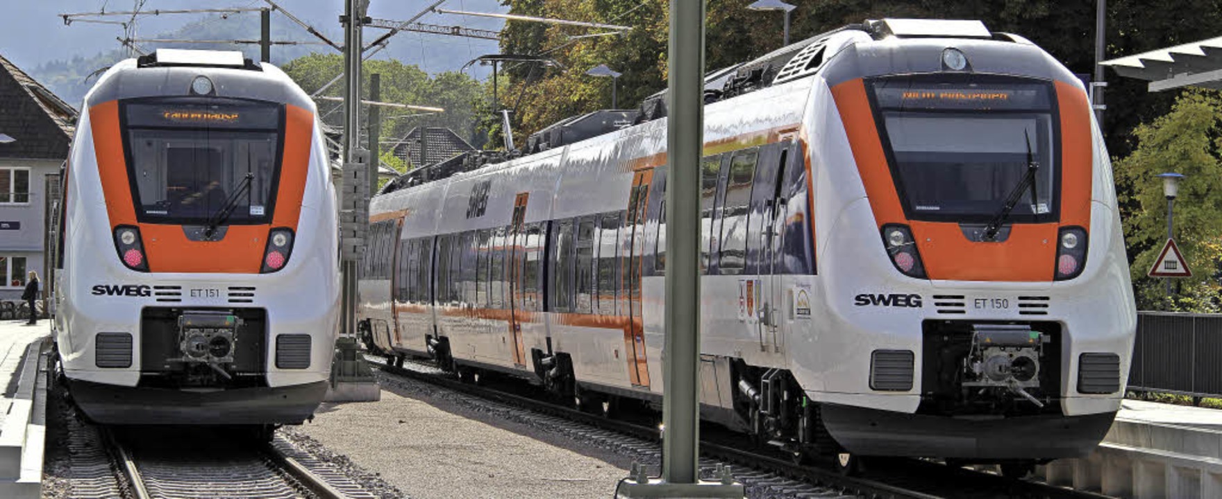 Wie sollen die Mnstertalbahn abgestel...e Frage sorgt weiter fr Diskussionen.  | Foto: A. Huber
